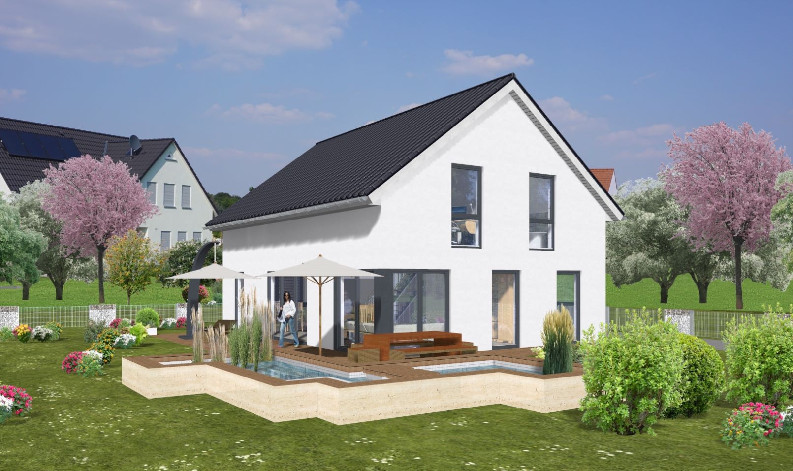Ansicht Garten