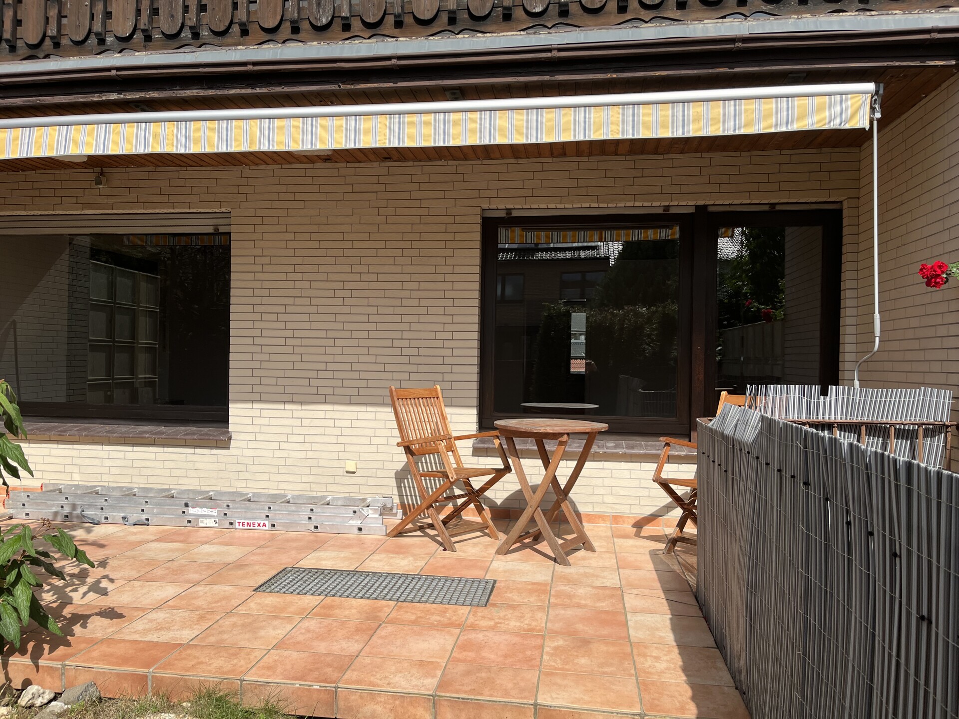 Terrasse am Haus