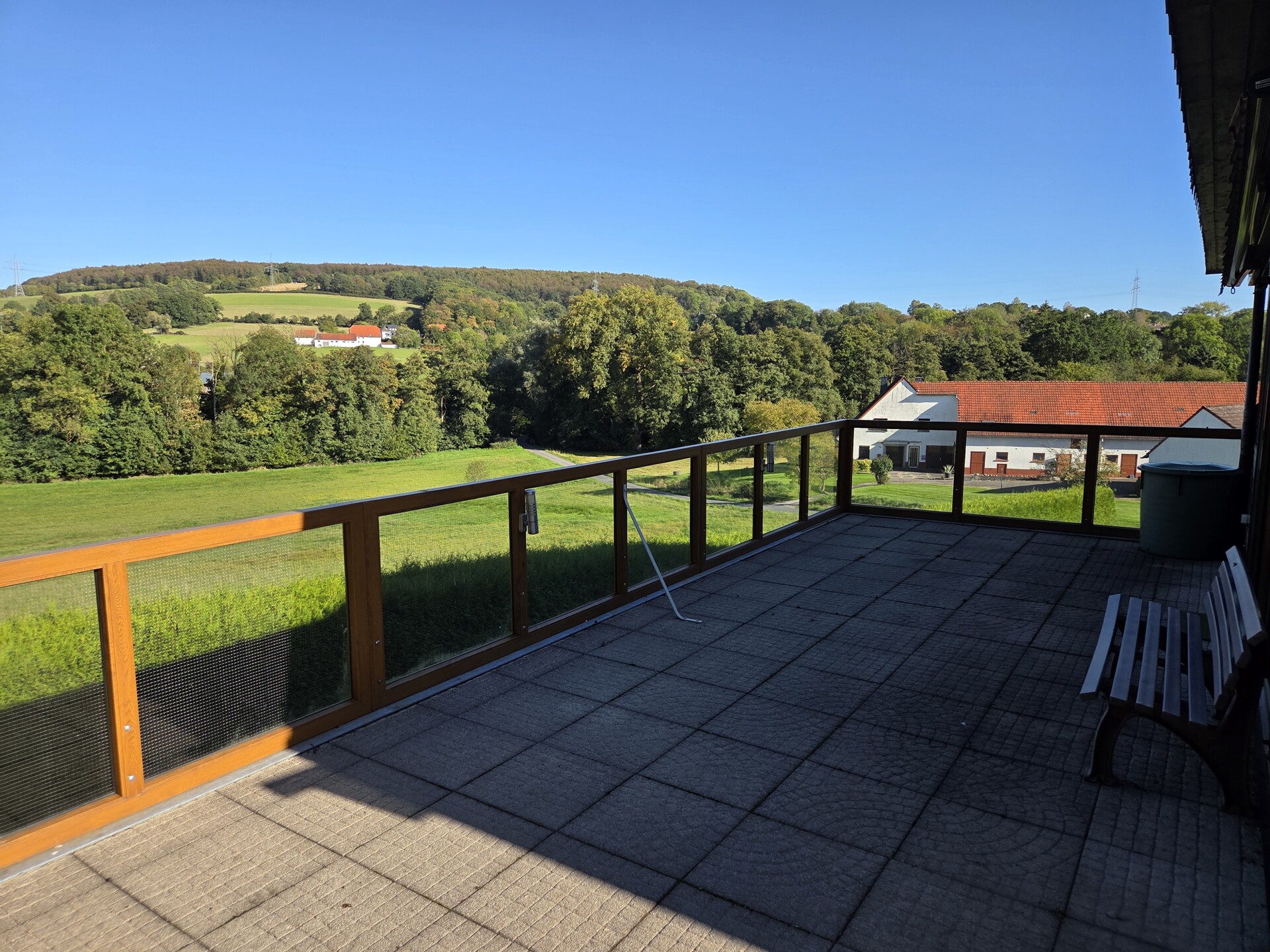 Terrasse mit Fernblick